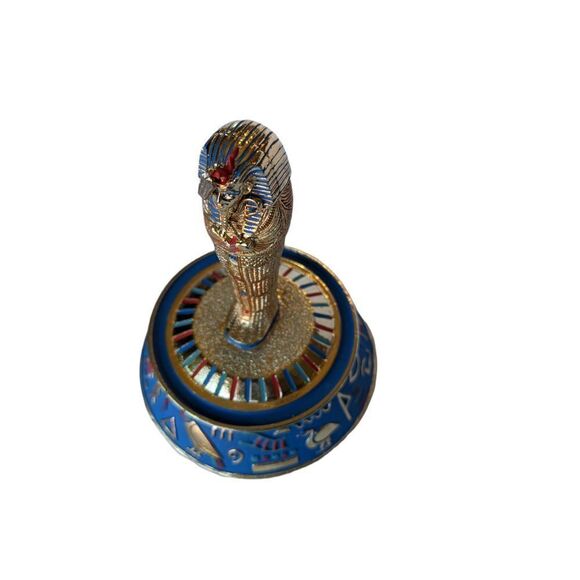 Franklin Mint The Royal Sarcophagus Hand Painted Limited Edition Hand Crafted - Picture 8 of 10